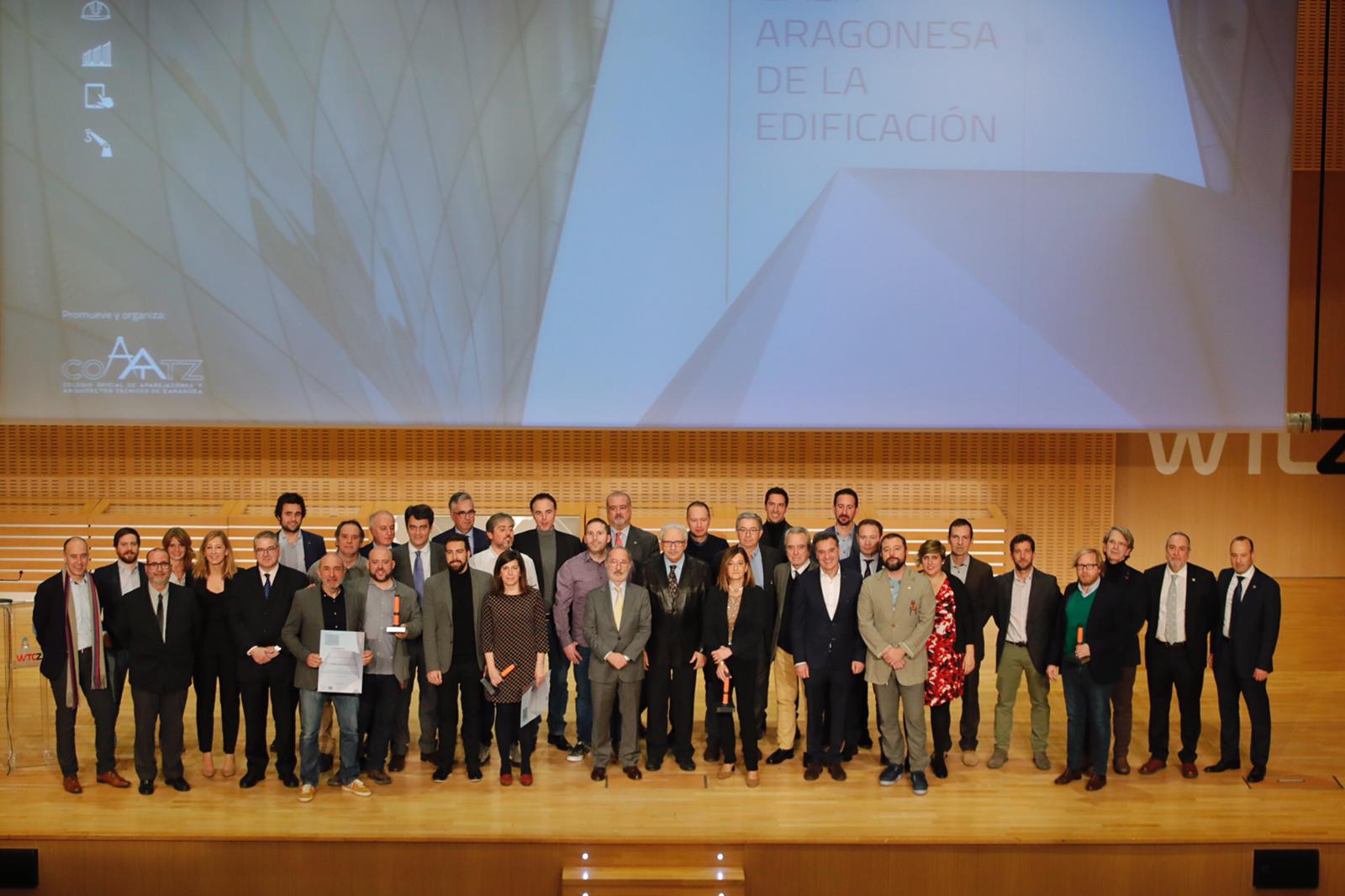 En este momento estás viendo NdP «La I Gala Aragonesa de la Edificación premia la innovación y la sostenibilidad en beneficio de la salud de los usuarios»