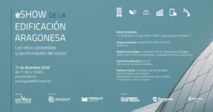 Lee más sobre el artículo NdP: COAATZ y el sector de la edificación en Aragón organizan un eShow que analizará los retos sostenibles y oportunidades