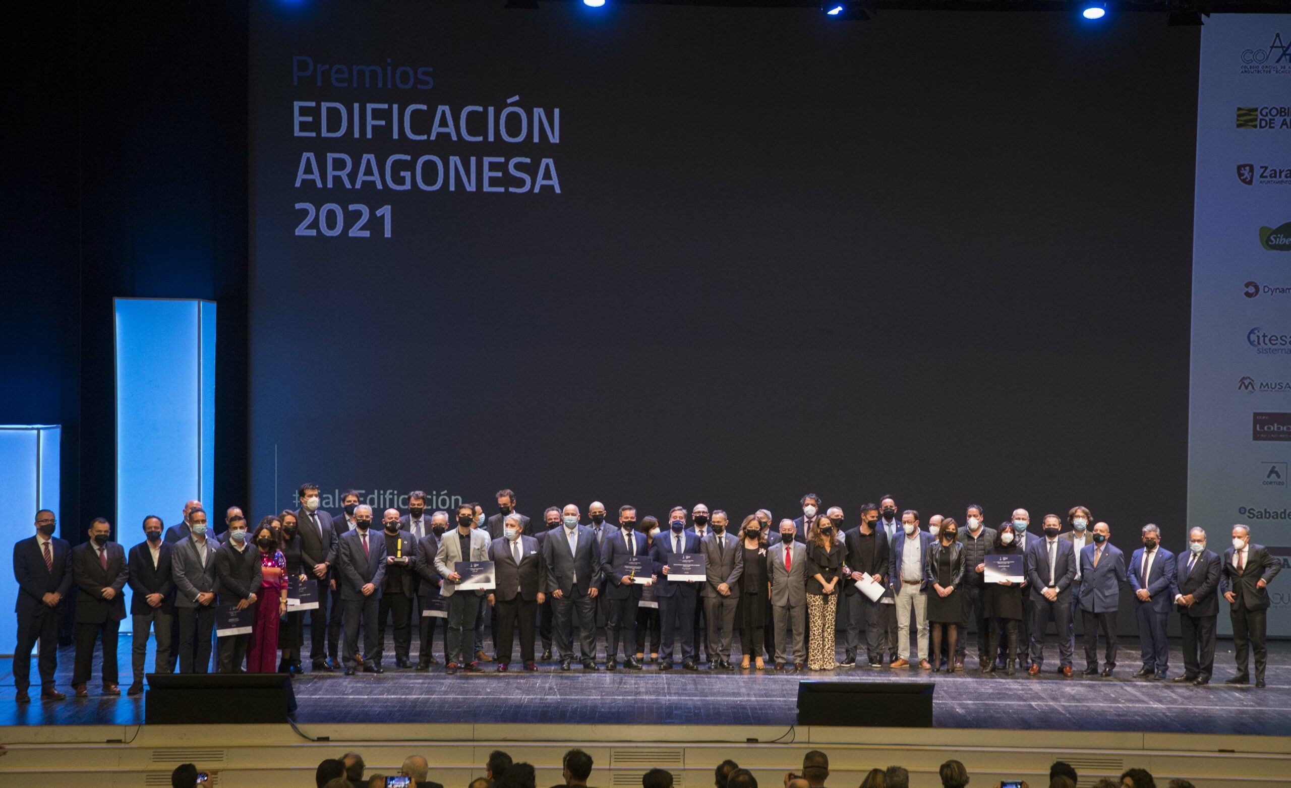 Lee más sobre el artículo La II Gala de la Edificación Aragonesa premia la sostenibilidad, la innovación y la rehabilitación como las grandes necesidades de nuestras ciudades