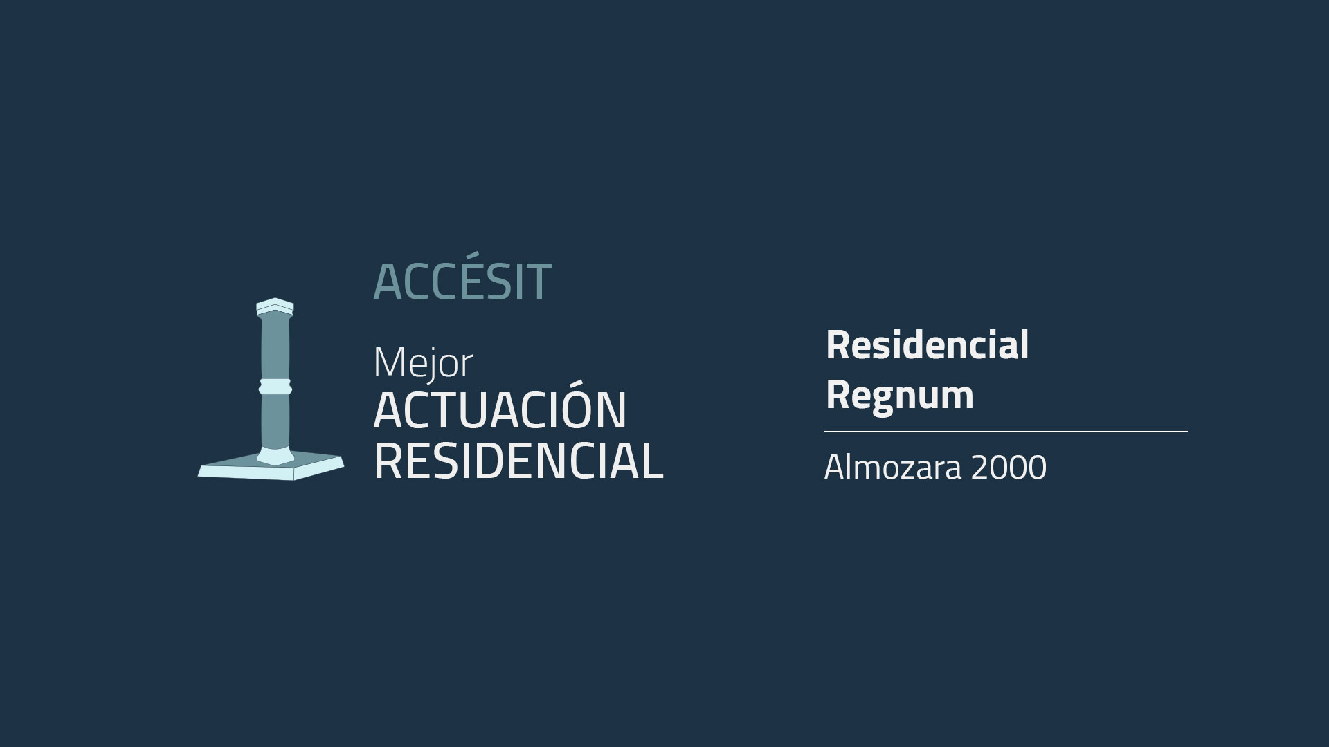 Accesit 02_ Actuacion Residencial