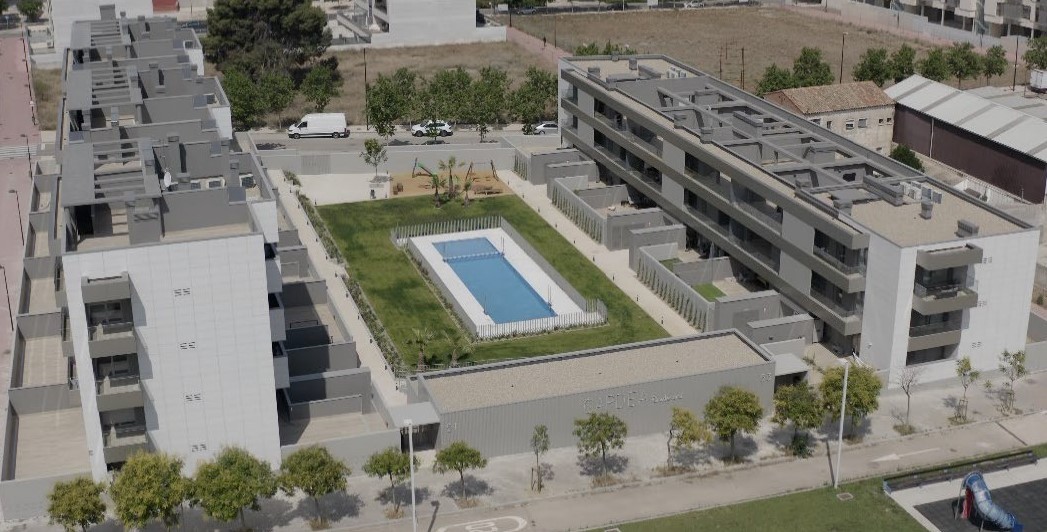 FINALISTA Mejor Proyecto de Actuación Residencial en Aragón: Gardea Residencial, edificio de 38 viviendas en Miralbueno de Castillo Balduz y Tash & Partners