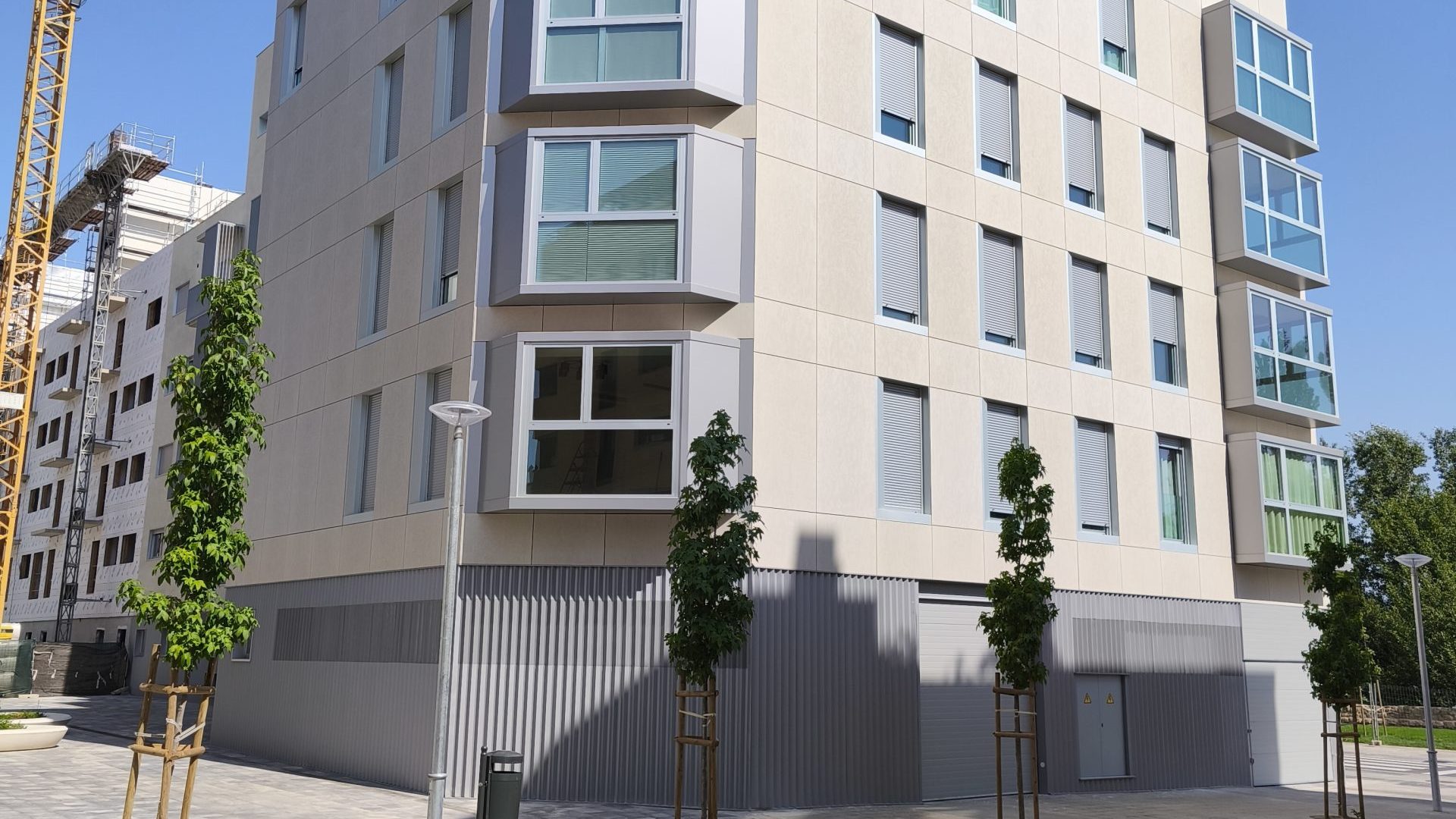 FINALISTA Mejor Dirección de Ejecución de la Obra: Dirección de Ejecución de la Obra: Edificio Mirador de Miguelas de Huesca de Ana Bosque y Sergio Aznar