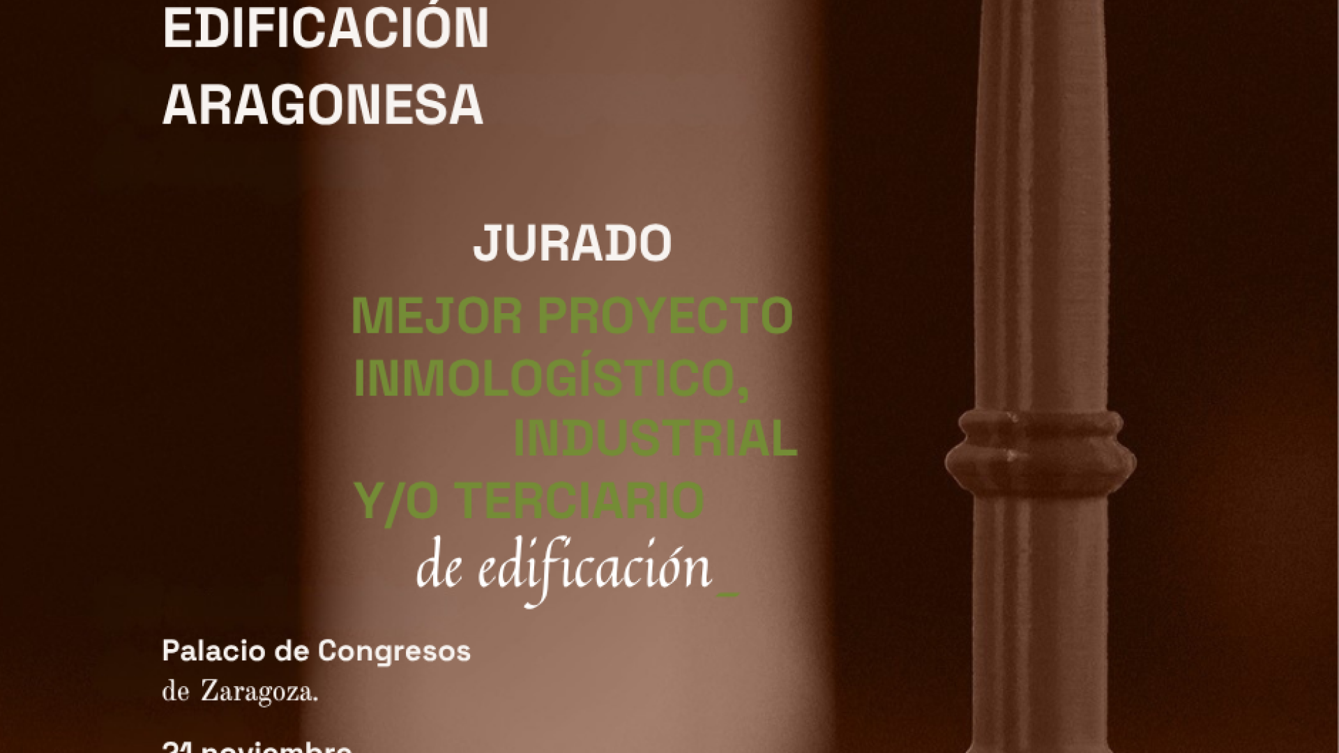 Presentación del jurado para la elección del Premio Mejor proyecto Inmologístico, industrial y/o terciario de edificación.