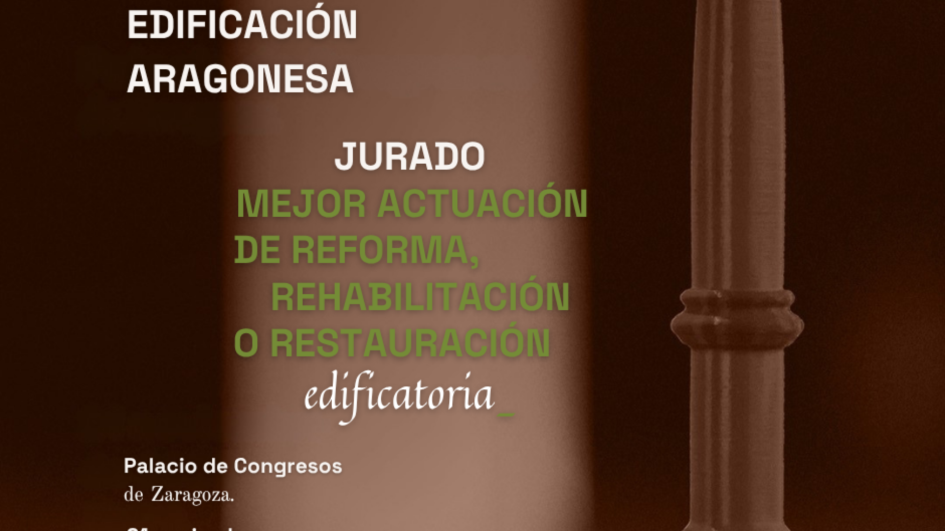 Presentación del jurado para la elección del Premio Mejor actuación de reforma, rehabilitación o restauración edificatoria