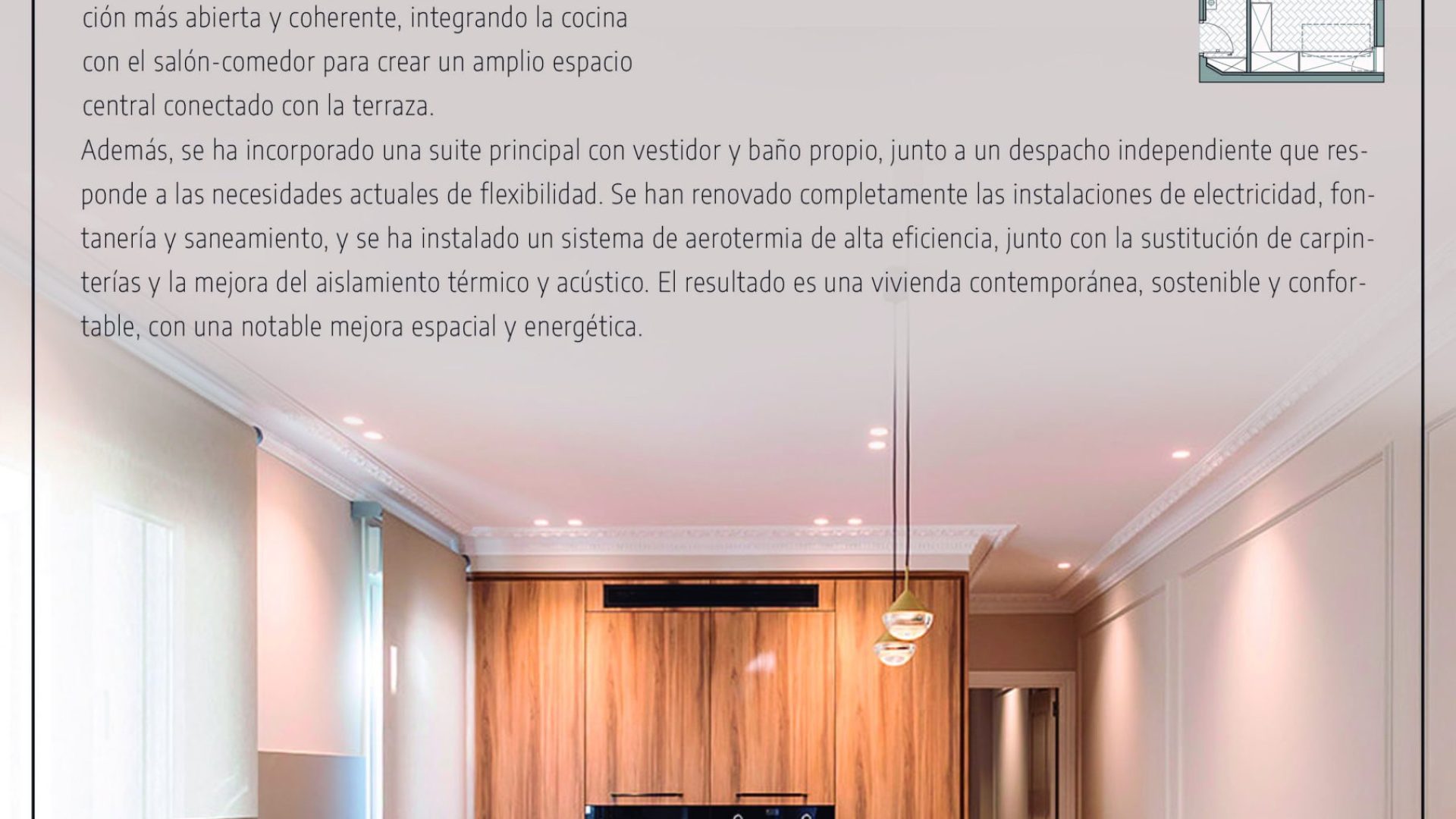 FINALISTA Mejor Actuación de Reforma, Rehabilitación o Restauración Edificatoria: Reforma y rehabilitación de vivienda en San Vicente de Paúl, 7 Zaragoza de Mustt Studio