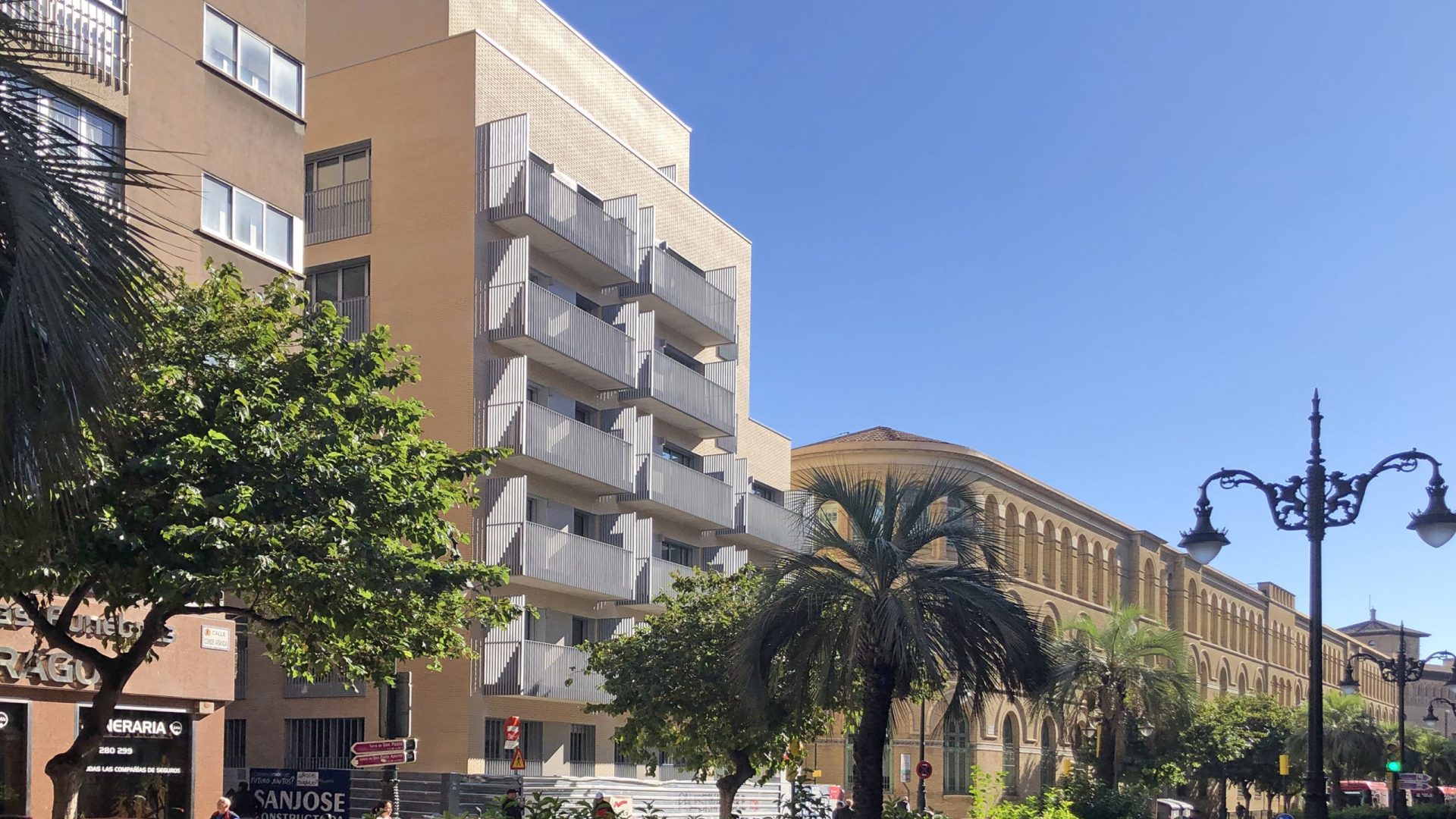 FINALISTA Mejor Proyecto de Actuación Residencial: Edificio de 53 viviendas, oficinas y aparcamientos en calle Conde de Aranda de Zaragoza de Basilio Tobías y Residencial Naos 2022