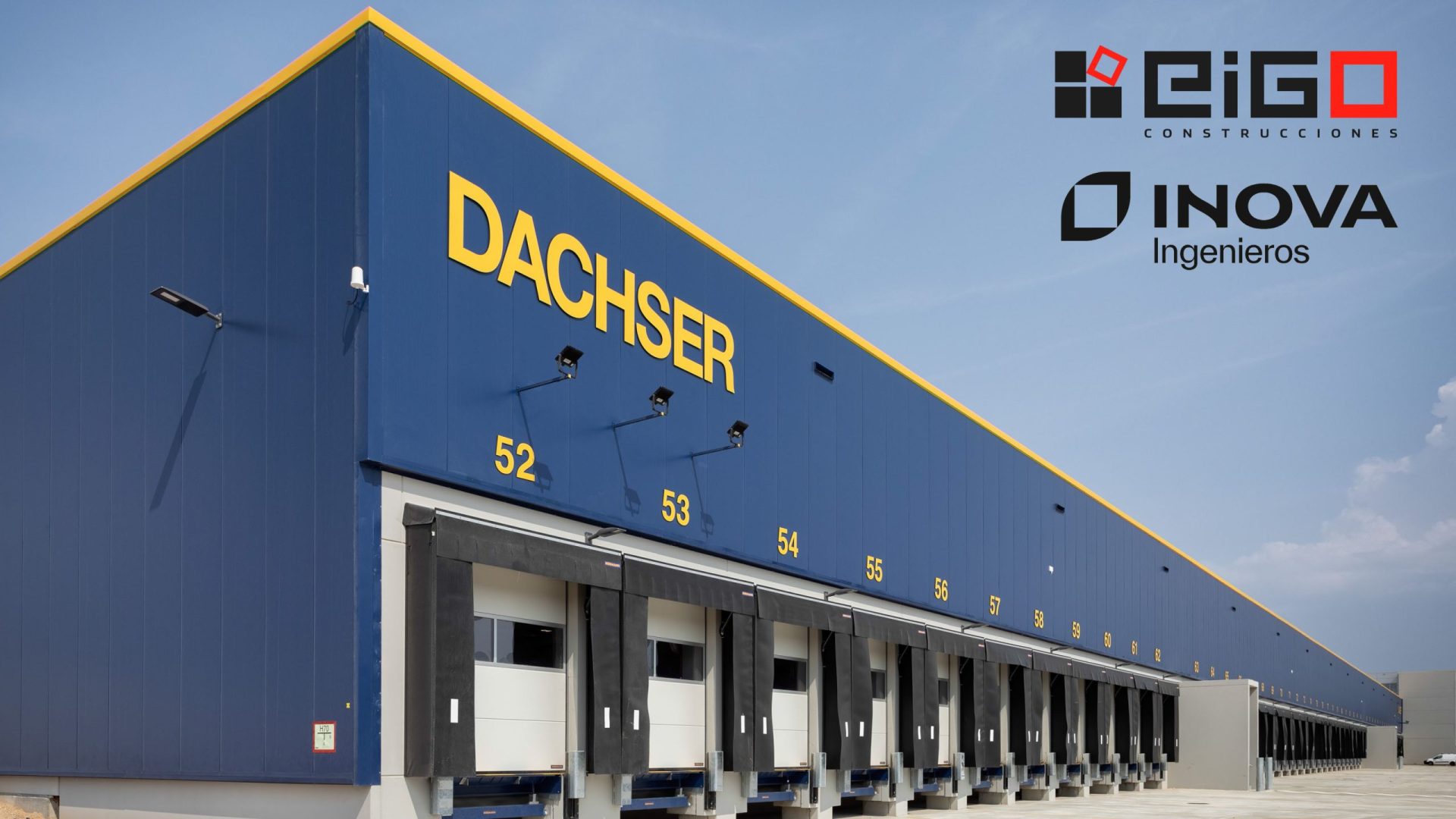 FINALISTA Mejor Proyecto Inmologístico, Industrial y/o Terciario de Edificación: Plataforma logística Dachser de Eigo Construcciones, Inova Ingenieros y Dachser
