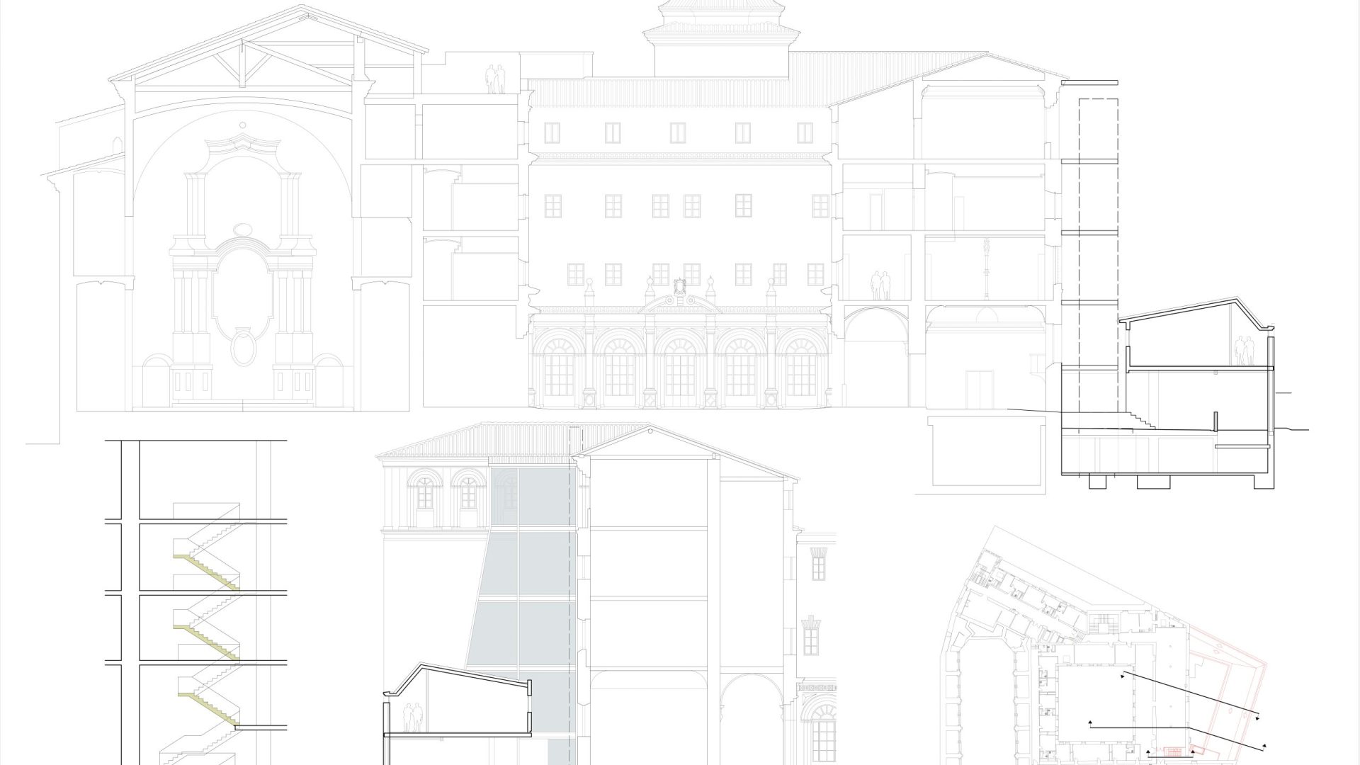FINALISTA Mejor Proyecto Inmologístico, Industrial y/o Terciario de Edificación: Reforma para supresión de barreras y accesibilidad en el Real Seminario de San Carlos de Zaragoza de Alberto Dominguez