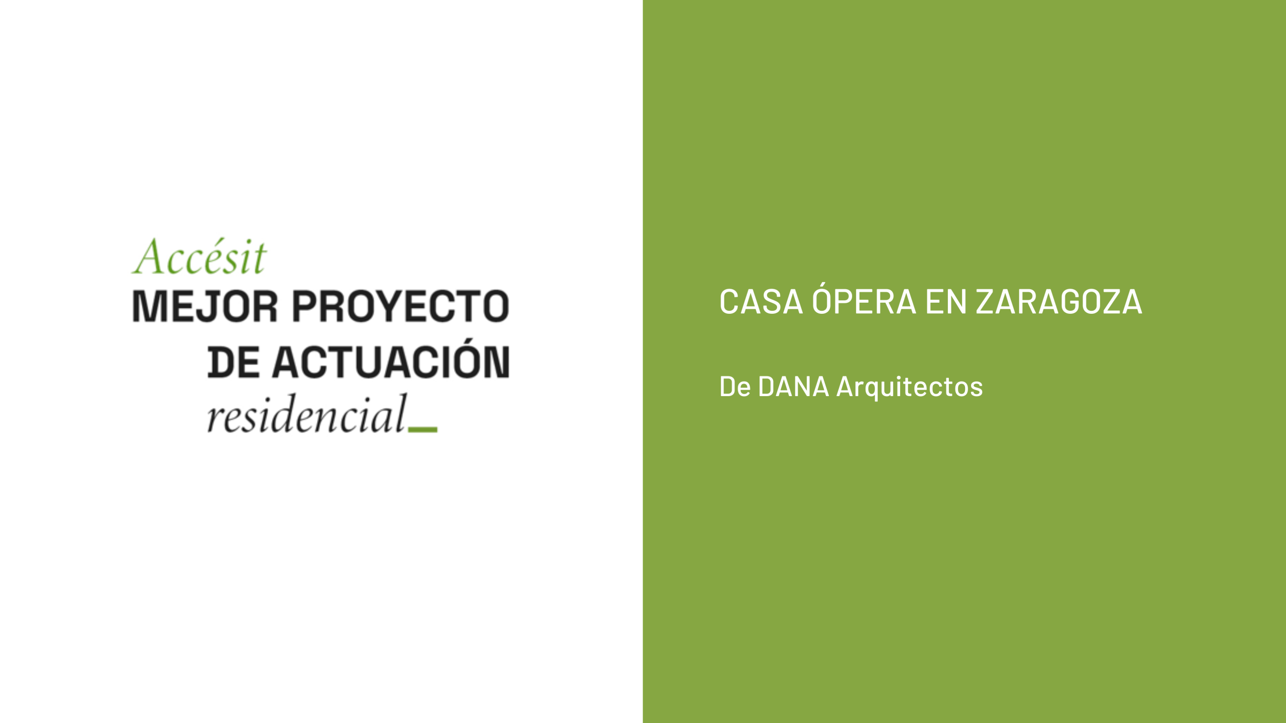 ACTUACIÓN RESIDENCIAL (2)